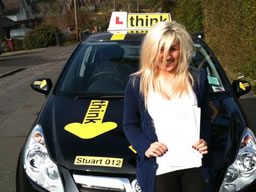 Jack guildford happy with think driving school